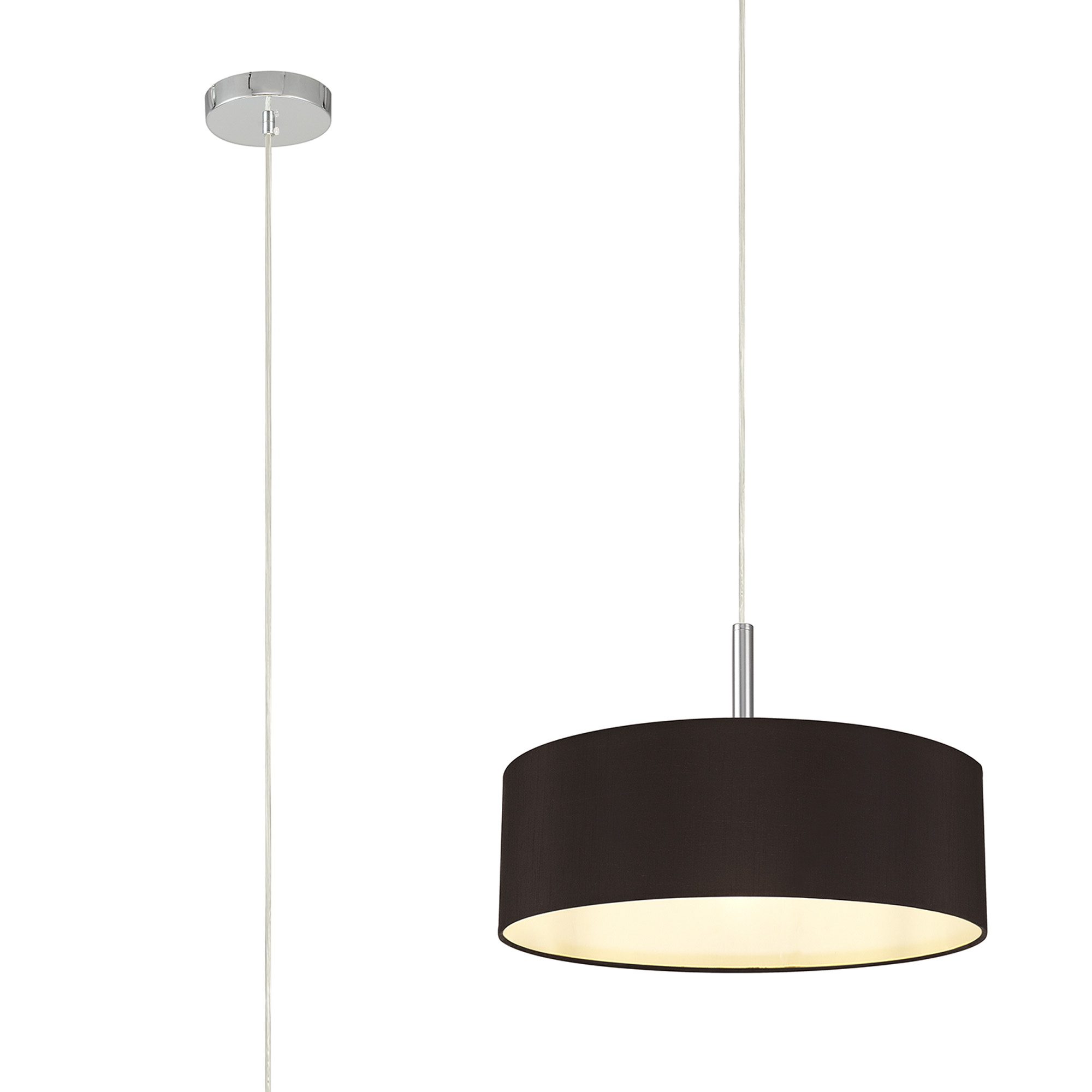 Baymont CH BL Ceiling Lights Deco Single Pendant